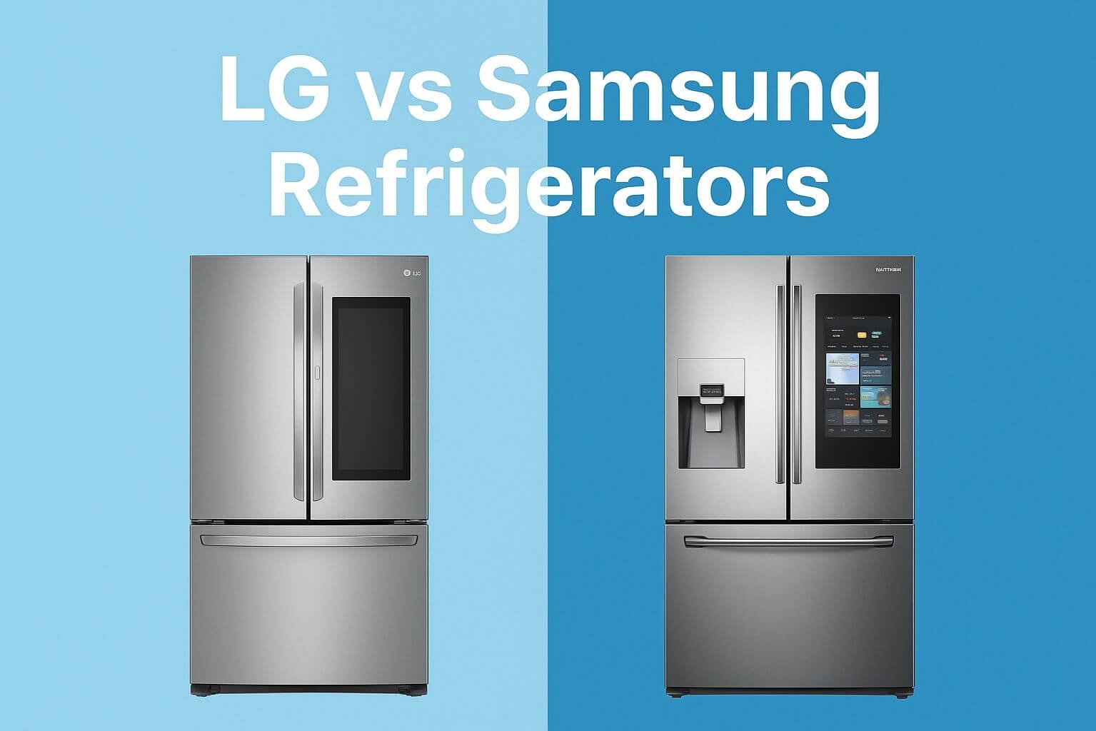 LG vs Samsung Refrigerators